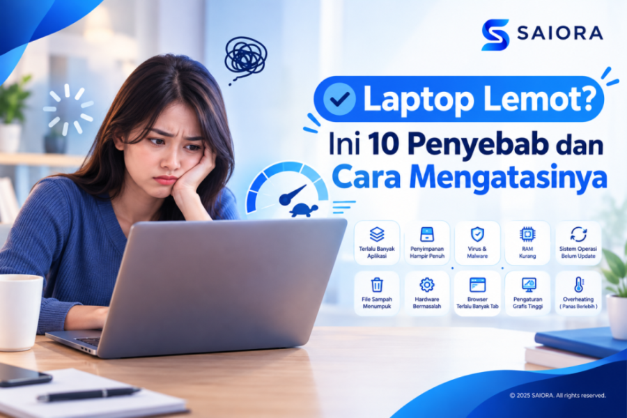 Laptop Lemot? Ini 10 Penyebab dan Cara Mengatasinya
